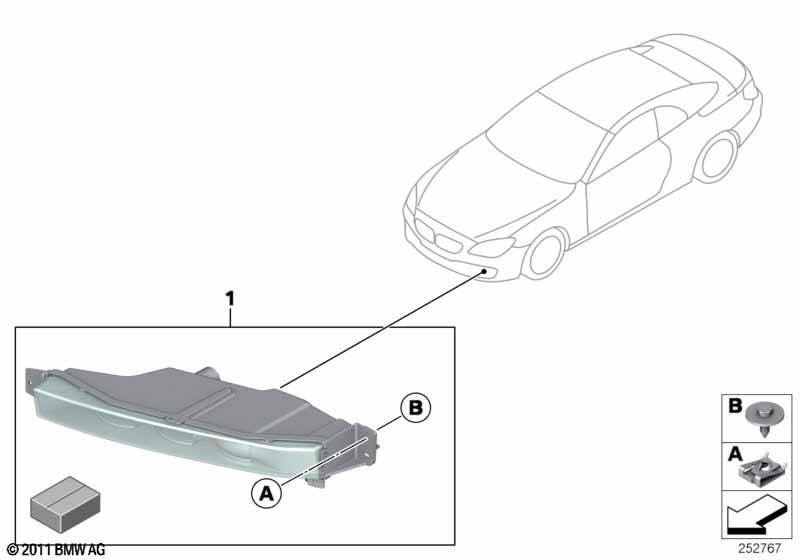 Дооснащение светод.п/туманными фарами