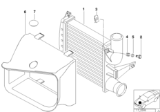 Система охлаждения наддувочного воздуха