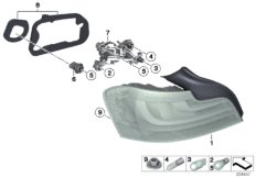 Блок задних фонарей