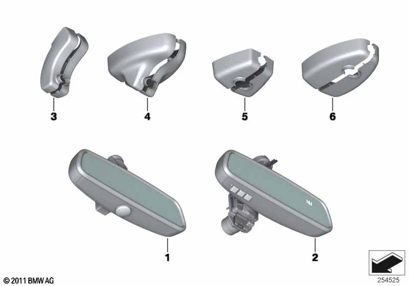 Доосн.электрохром.внутренним зеркалом