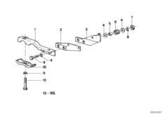 Элементы крепления системы выпуска ОГ