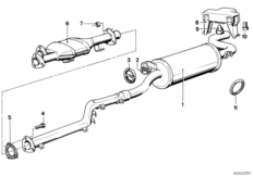 Катализатор/доп.глушитель за основным