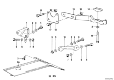 Элементы крепления системы выпуска ОГ