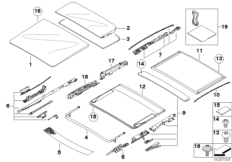 Подъемно-сдвижная крышка люка/Рама люка