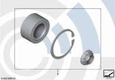 К-т подшипн.ступицы колеса Зд/Value Line