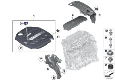 Звукоизоляционный кожух двигателя
