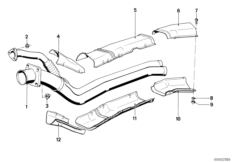 Выпускная труба Пд