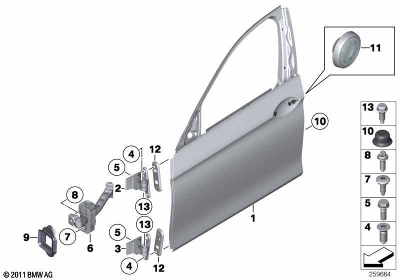 F10 Дверь Л Пд