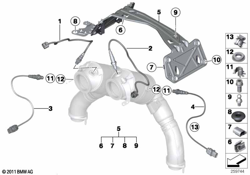 Лямбда-зонд/дополнительные элементы
