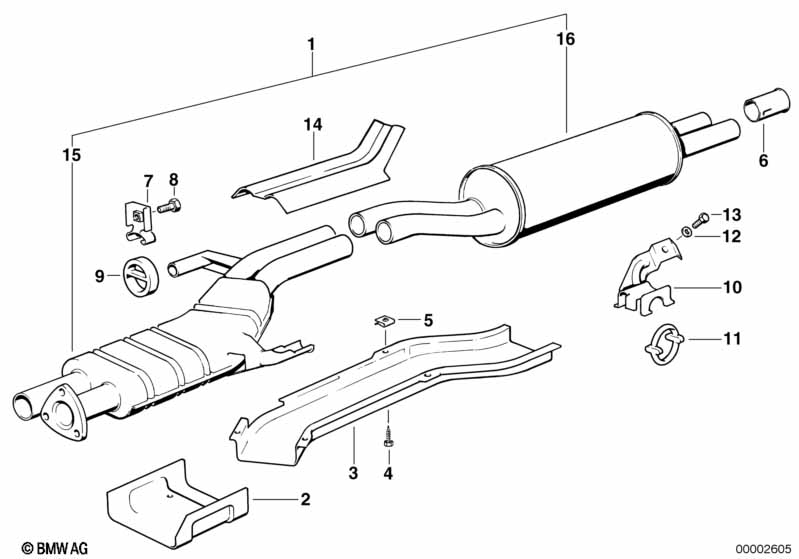Система выпуска отработавших газов