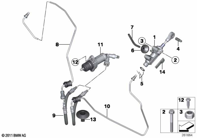 Привод управления сцеплением
