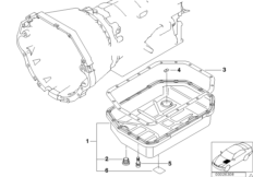 A5S440Z Масляный картер