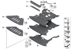 Экран моторного отсека