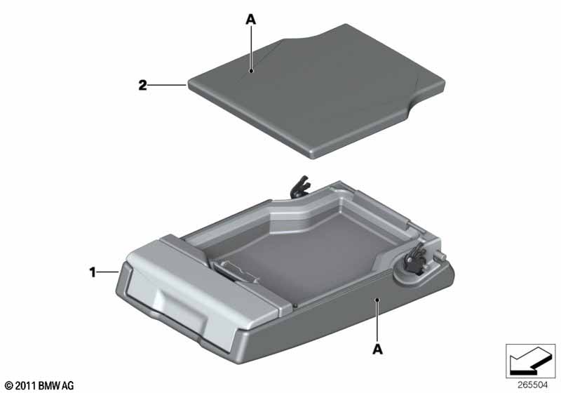 Индивидуальный задний подлокотник кожа