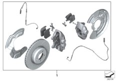 К-т тормоза M Performance Пд/Зд