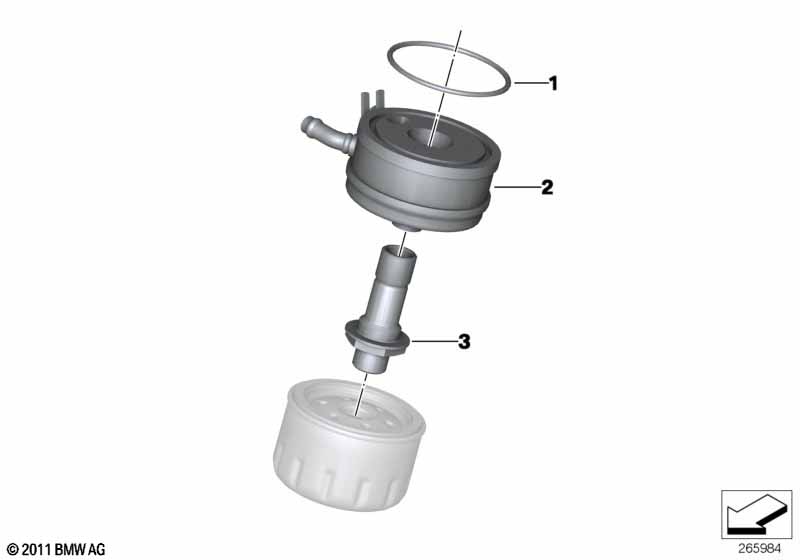 Жидкостно-масляный теплообменник