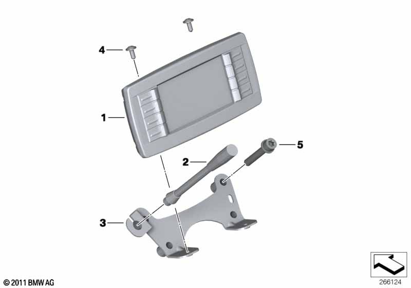 Панель управл.радиотелефон / микрофон