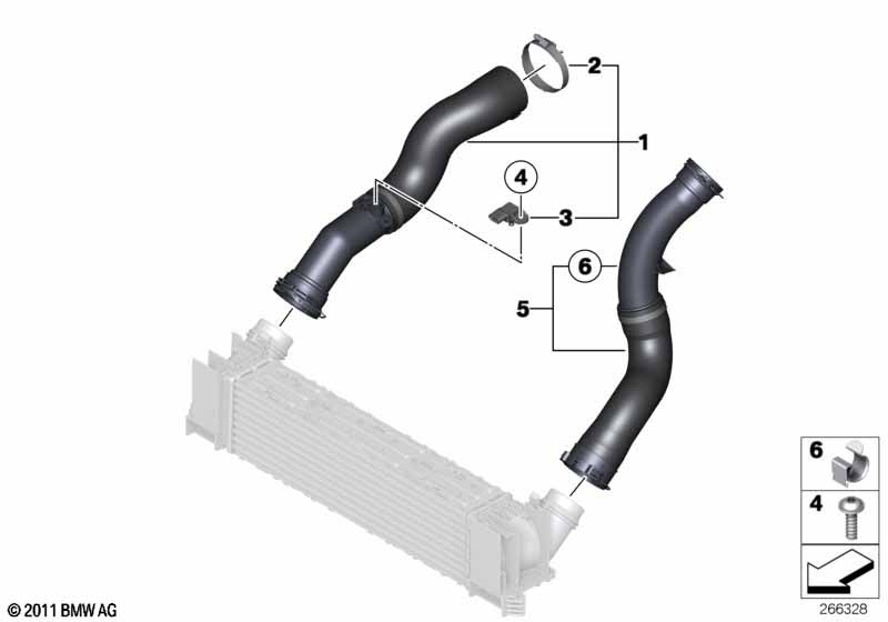 Воздуховод наддувочного воздуха