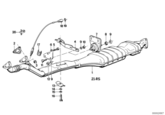 Приемная труба катализатора
