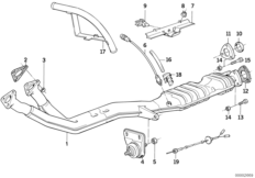Приемная труба катализатора