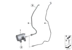 Фильтр с акт.углем/вентил.с.подачи топл.