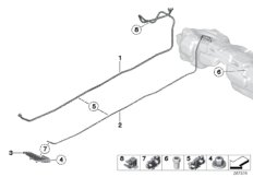 Топливопровод/ элементы крепления