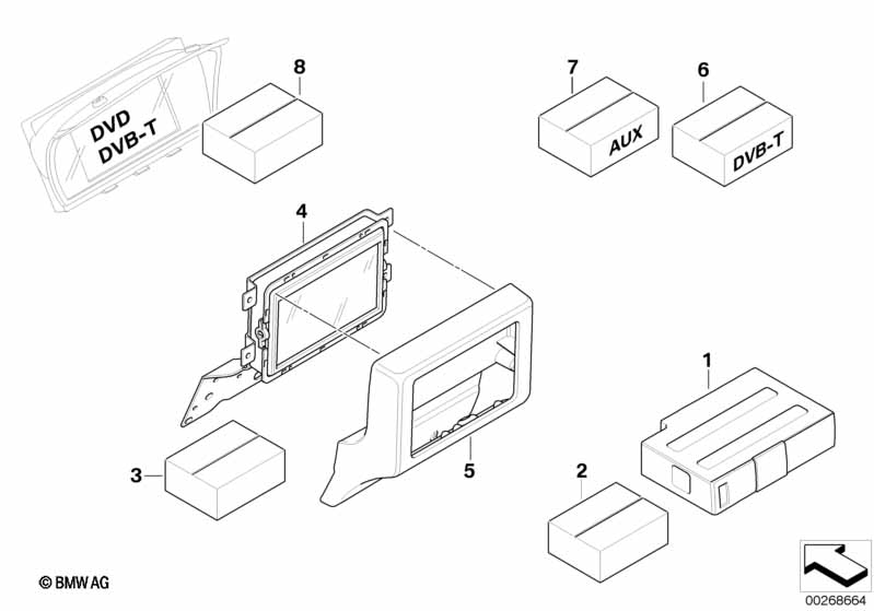 Запасные детали DVD-Advanced
