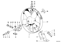Дополнительный электровентилятор