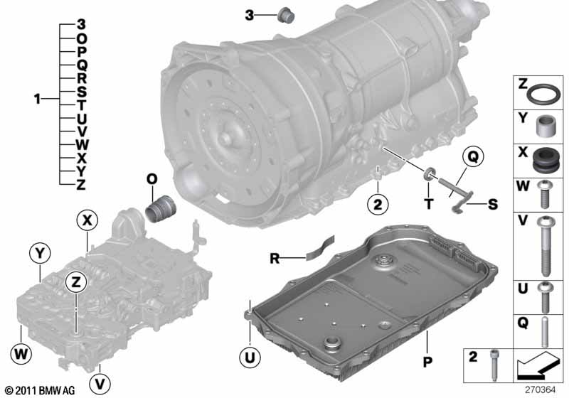 Селекторный вал GA8HP70Z