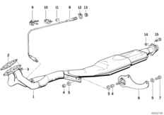 Система выпуска ОГ с катализатором