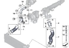 Сист.впуска воздуховода наддув.возд./AGR