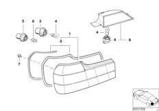 Блок задних фонарей