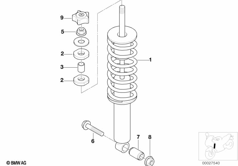 Амортизационная стойка Пд