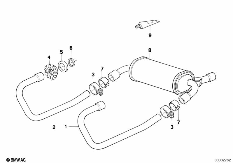Система выпуска отработавших газов