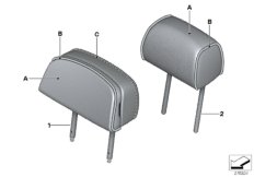 Подголовник Individual Зд кожа