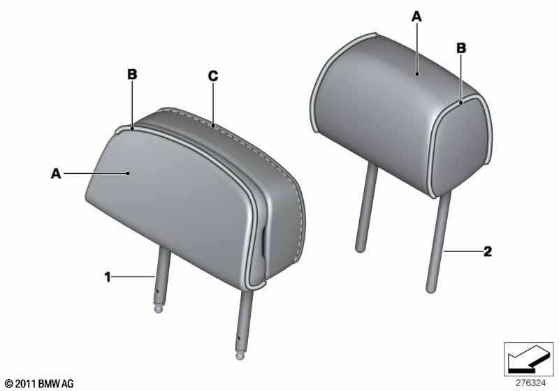 Подголовник Individual Зд кожа