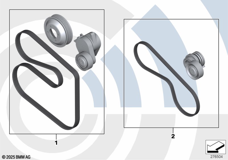 Сервисный к-т ременного привода