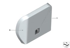 Задн.панель сиденья пов.комф.Individual