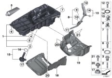 Масляный картер/маслоизмерит.приспособл.