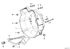 Картер сцепления