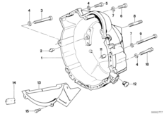Картер сцепления