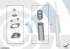 Ремкомплекты заднего амортизатора