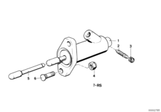 Исполнительный цилиндр привода сцепления