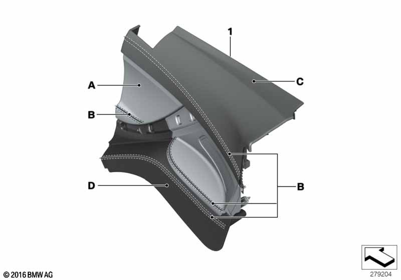Индивидуальная боковая обшивка кожа