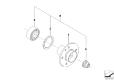 Подшипники ступицы колеса