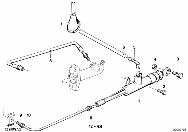 главный цилиндр сцепления