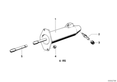 Исполнительный цилиндр привода сцепления
