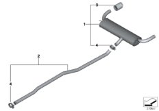 Система глушителя JCW