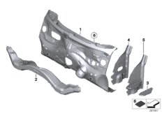 Детали щитка передка