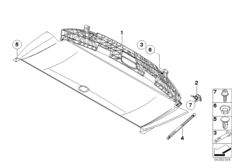 Отделение для складного верха